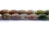 Unique Indian Agate Oval Tube Gemstone Beads