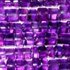 Natural Gem Stone African Amethyst used. 15 inch Length.