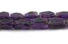 Amethyst Faceted Square Beads