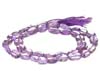 Amethyst Oval Gems Beads