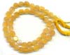 Aventurine (Yellow) Coin Plain Beads