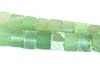 Natural Cabochon Aventurine, Green, Cube Beads