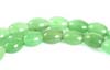 Natural Cabochon Aventurine, Green Barrel Beads