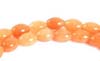 Natural Cabochon  Aventurine, Orange, Barrel Beads