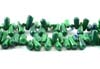 Bead Supplies Green Azurite Drops Beads