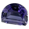 Normally Iolite is violet-blue in color. But sometimes you can find it in dull blue. The best quality faceted gems can sometimes resemble tanzanite or sapphires. Before 1980s, it was not readily available. But supply has increased now. We offer this rare quality of gem stone at our store in the variety of weights.