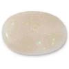 Opal is an opaque stone, with a see through surface and some minute tinges of colours in it that give it its famous firing.
