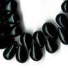 Black Onyx Plain Heart Briolette