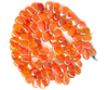 Expensive Carnelian Almond Beads