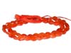 Carnelian Faceted Oval Gemstone Beads