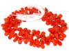 Genuine Carnelian Side Drilled Drops Beads