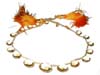 Citrine Faceted Heart Beads