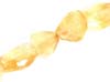 Large FACETED Citrine Gemstone Nuggets Natural Beads