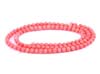Round Cut Genuine Pink Coral Beads