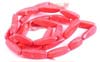 Pink Coral Twisted Loose Beads