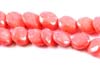 Unique Pink Coral Coin Beads