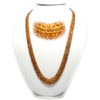 Natural Gem Stone Mandarin Garnet used. Nice Necklace.