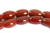Natural Cabochon Jasper, Red Barrel Beads