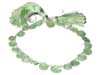 Green Kyanite Faceted Heart Beads