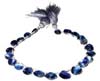 Blue Kyanite Faceted Heart Beads