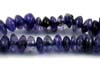 Sapphire White Labradorite Button Beads
