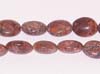 Natural Red Leopard Skin Gemstone Beads Cabochon