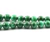 Bead Supplies Green Malachite Round Beads