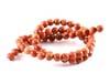 Round Natural Beads, Red Malachite