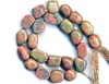 Unakite Nuggets Plain Beads