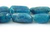 Aqua Natural Rainbow Moonstone Nugget Beads