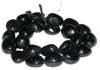 Genuine Black Onyx  Nugget Beads