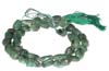 Emerald Nugget Beads