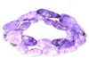 Purple Moonstone Nugget Gemstone Beads