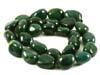 Large Green Jasper Nugget Beads