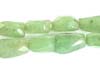 Natural Faceted Aventurine Pebble Beads