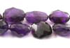 African Amethyst Nuggets Beads