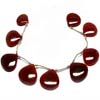 Natural Gem Stone Onyx (Red) used.