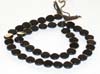 Black Onyx Coin Gemstones Beads