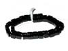 Semiprecious Black Onyx Tube Beads