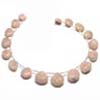 Natural Gem Stone Opal (Pink) used.