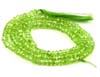 Peridot Faceted Round Beads