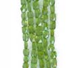 Peridot Faceted Cube Briolette
