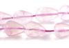 Bead Supplies Pink Rose Quartz Almond Beads