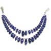 Sapphire (Blue)used. 16 InchLength.