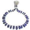 Sapphire (Blue)used. 8 InchLength.