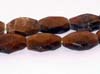 Faceted Oval Tiger Eye Gemstone Beads