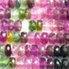 Tourmaline (Multi Color)used. 15 InchLength.