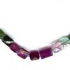 Multy Tourmaline Faceted Rectangle Briolette