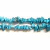 Howlite Turquoise AA -Chips 36 Inch