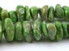 Apple Green Turquoise Nugget Beads